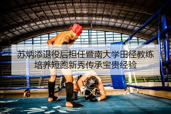 苏炳添退役后担任暨南大学田径教练 培养短跑新秀传承宝贵经验